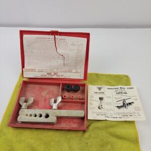 Indestro No. 387 Double Flaring Tool Kit Vintage Made in USA Automotive Tool